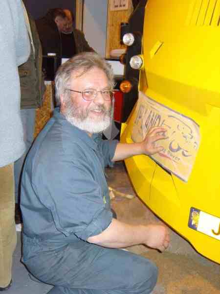 JP et son  Judge Dredd - R�tromobile 2008